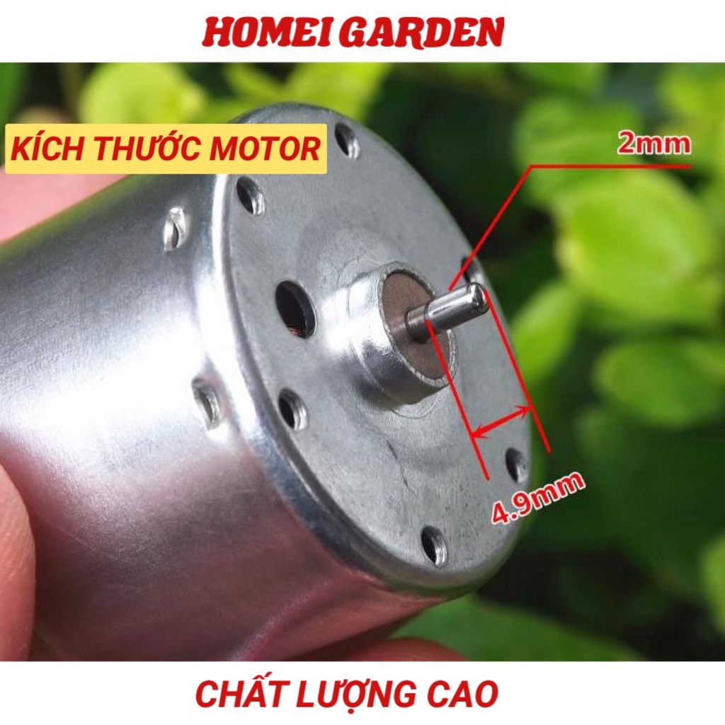 Motor 12v ZHENG tốc độ chậm 5300 RPM chạy êm thích hợp hoạt động thời gian dài mới 100% - D0020