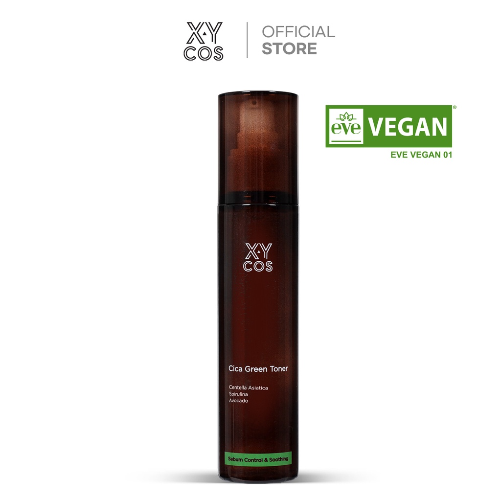 [XYCOS] Cica Green Toner 120ml 【EVE VEGAN】