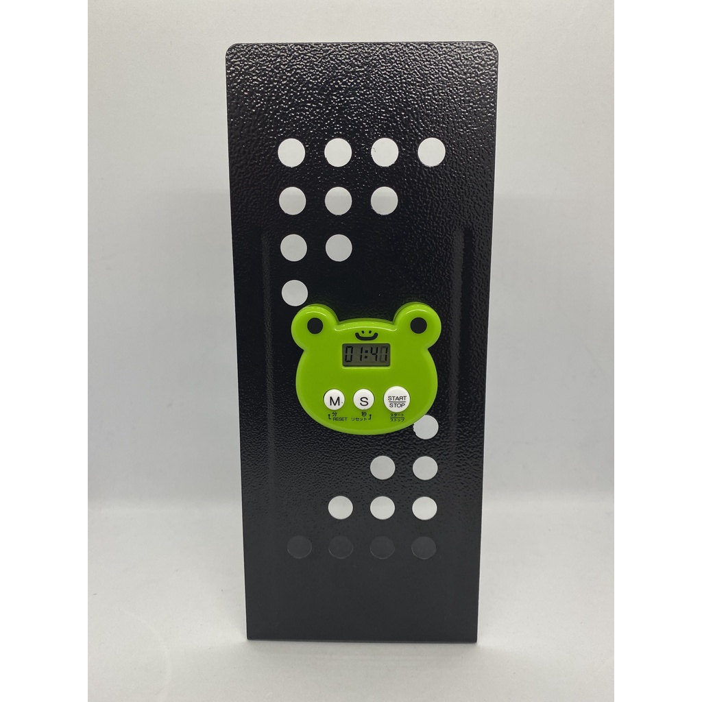 Daiso Đồng hồ bếp hình con ếch xanh