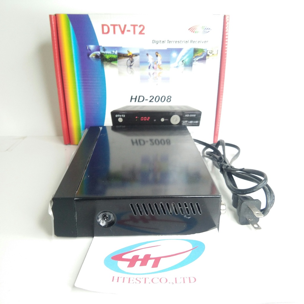 Đầu thu mặt đất DVB-T2 Patensat HD-2008 - Hàng nhập khẩu