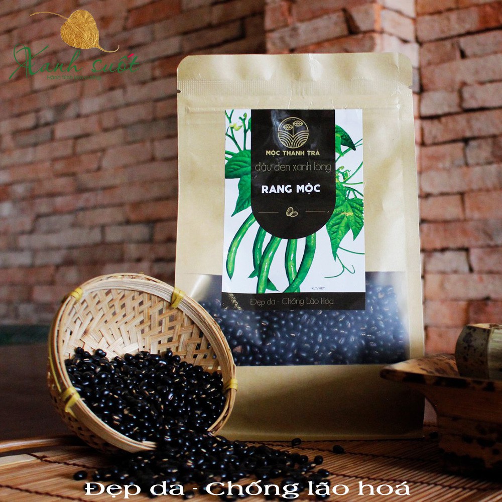 [Mộc Thanh Trà] Đậu Đen Xanh Lòng Rang Mộc- Trà Đậu Dưỡng Thận, Thanh Mát,Thải Độc-Green Black Beans Roasted [Xanh Suốt]