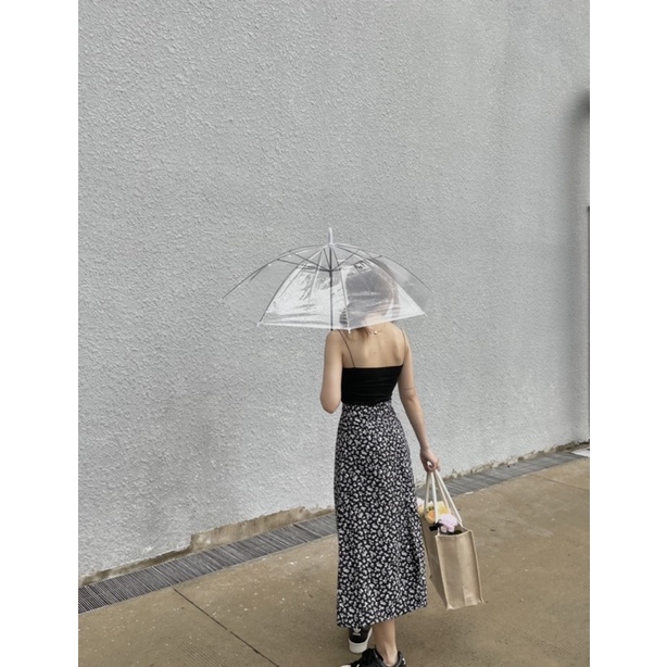 TOP S03 - ÁO DÂY SỢI BÚN 2 MÀU DÁNG CROPTOP