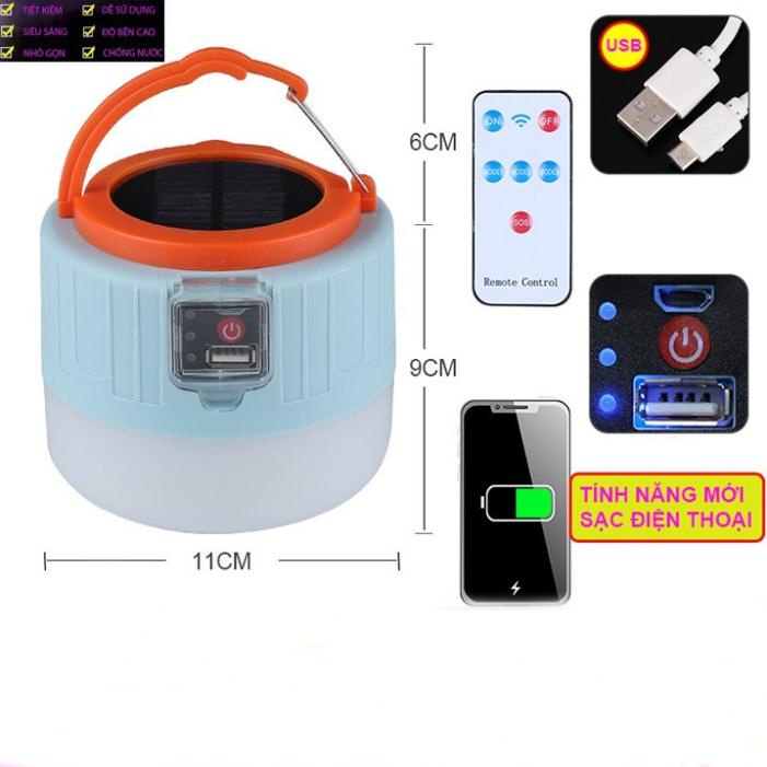 Bóng đèn tích điện - cổng USB - Đèn LED tích điện - Đèn điều khiển từ xa
