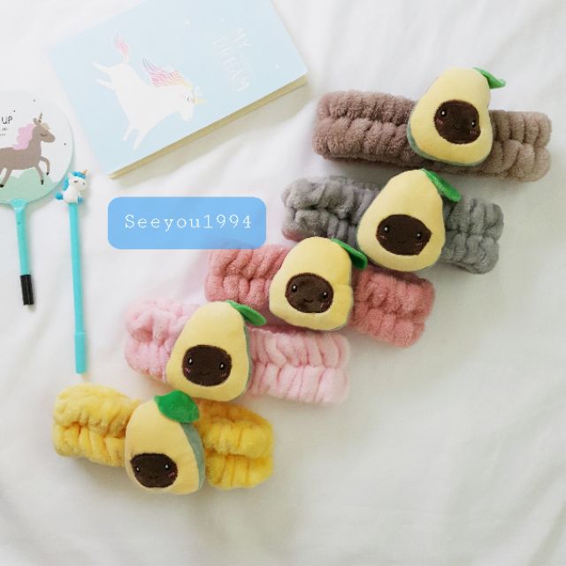 Băng Đô Quả Bơ Bé Bơ Siêu Cute (Loại 1 dày Dặn)