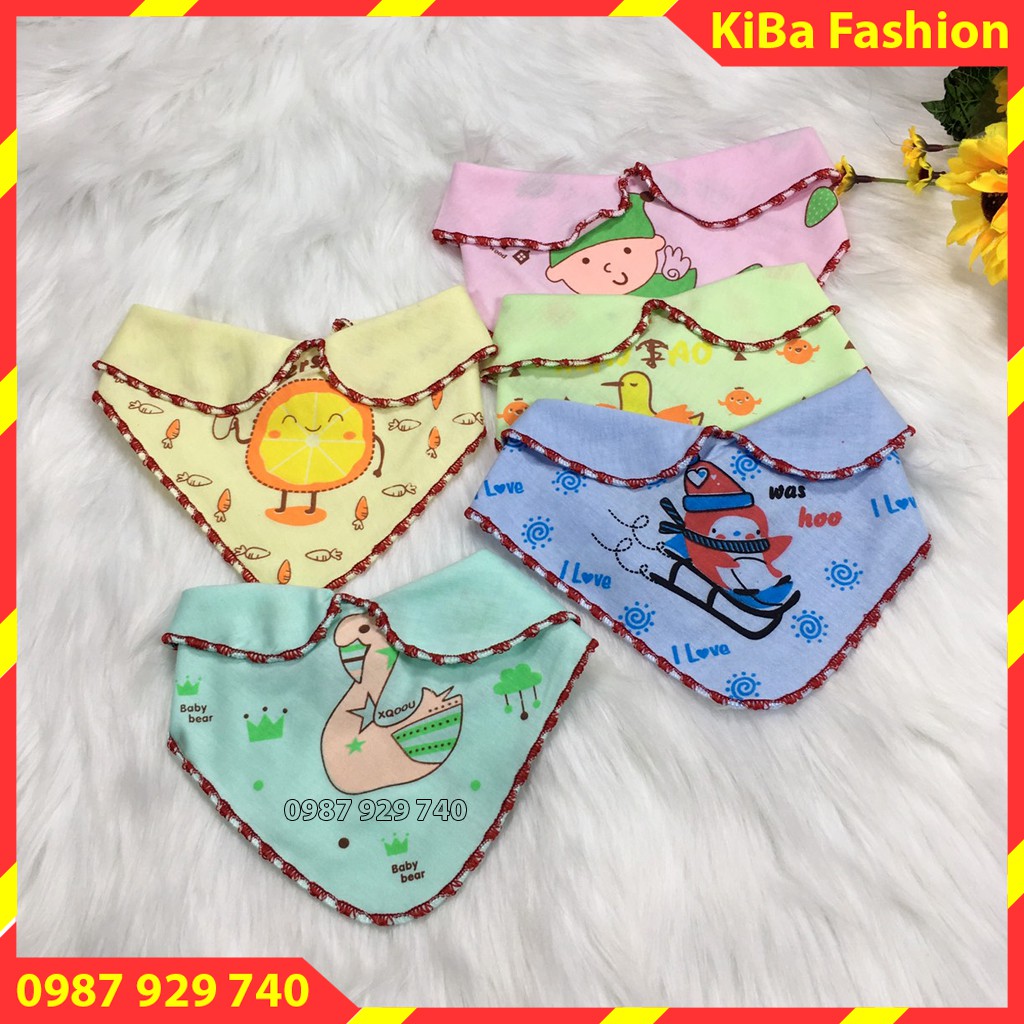 Khăn tam giác quàng cổ, cổ áo sơ mi thời trang cho bé trai/gái  - KTG-TK030