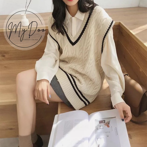  Áo gile style Hàn ⚡️HÀNG LOẠI I ⚡️ áo ghi le cho nữ GL12