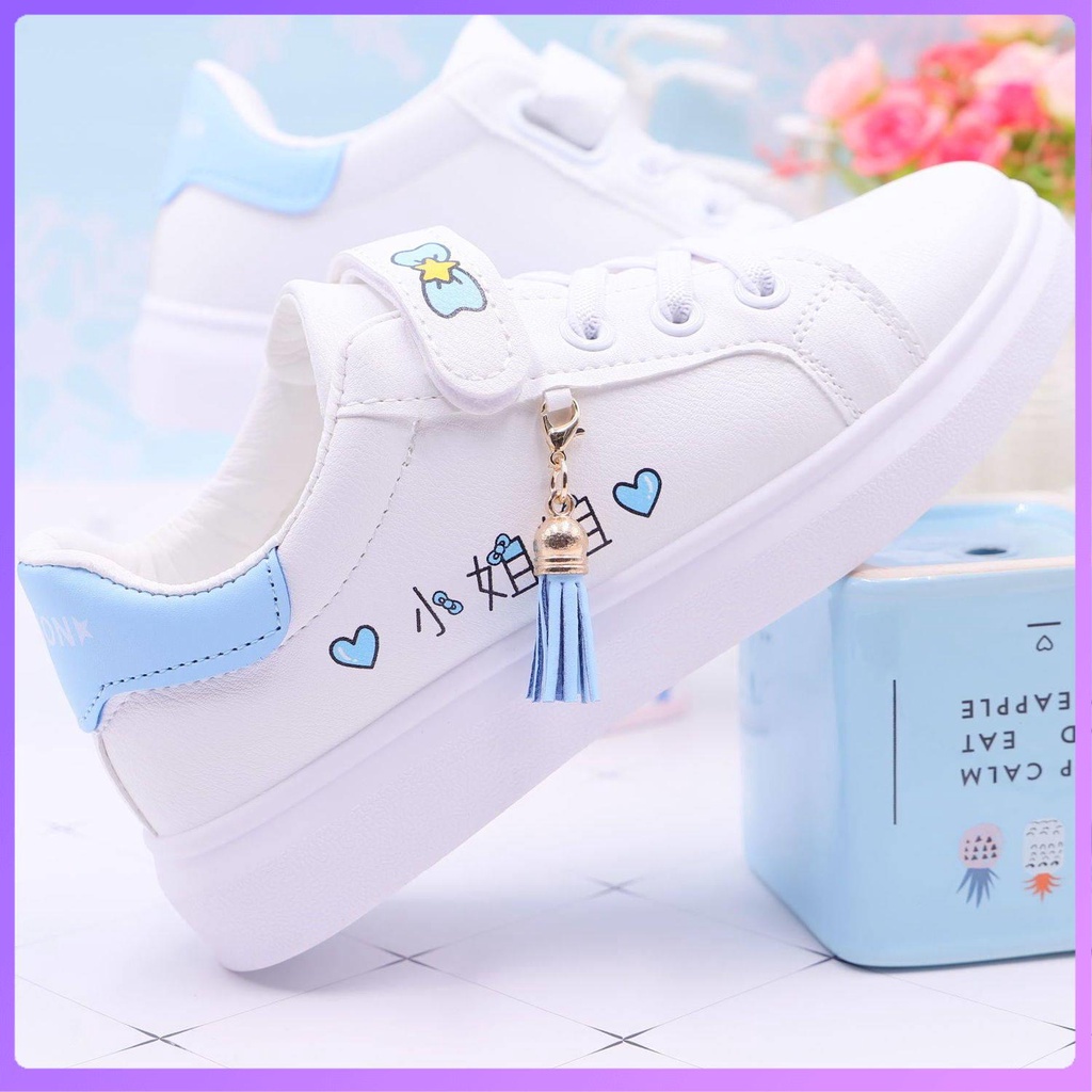 giày thể thao bé gái Giày Thể Thao Thời Trang Mùa Xuân Dành Cho Bé Gái 8-9 - 10 Tuổi