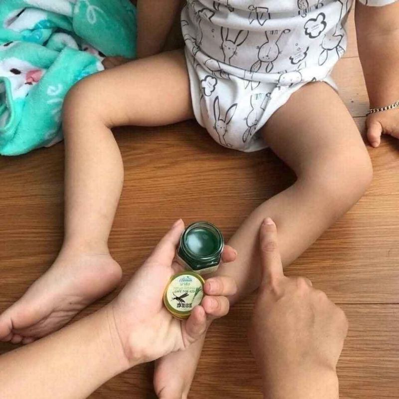 Cao Sả bôi muỗi đốt côn trùng cắn Thái Lan - Dầu bôi muỗi an toàn cho bé 20g - LQC18