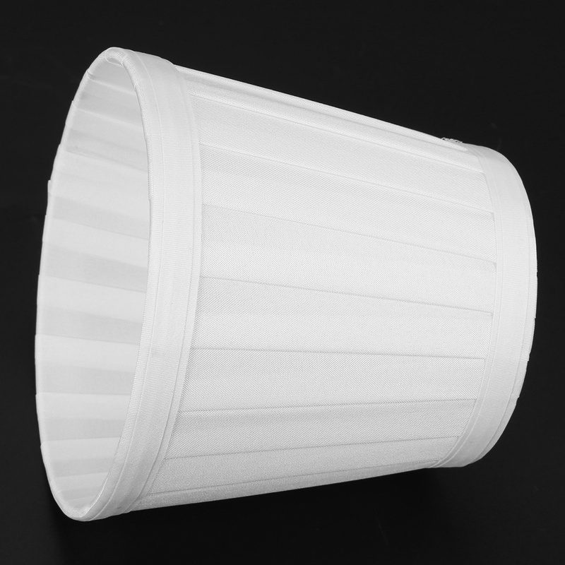 Giá Đỡ Đèn Chùm Bằng Vải Màu Trắng Phong Cách Vintage