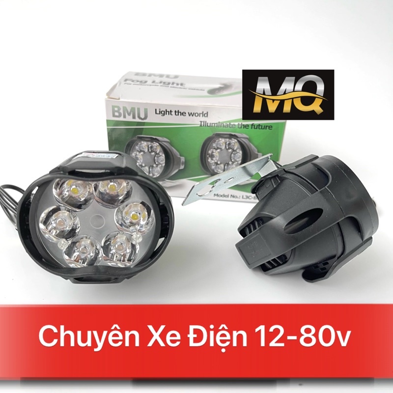 Đèn Trợ Sáng L6 Ngắn Sáng Mạnh L4 Ngắn 3 Chế Độ M3MINI