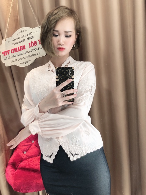 Áo voan vintager sz ML