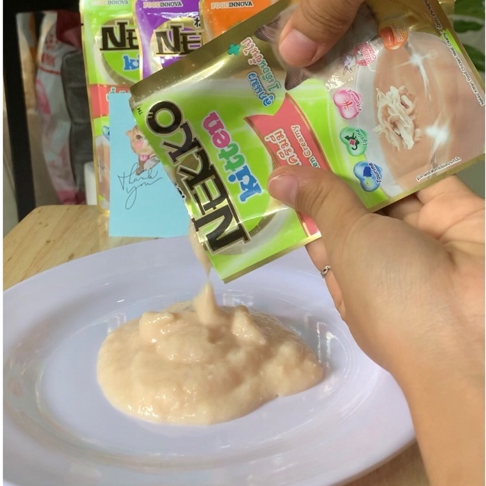 Pate Nekko Kitten Sốt Mịn Gói 70g Cho Mèo Nhỏ - XOIML