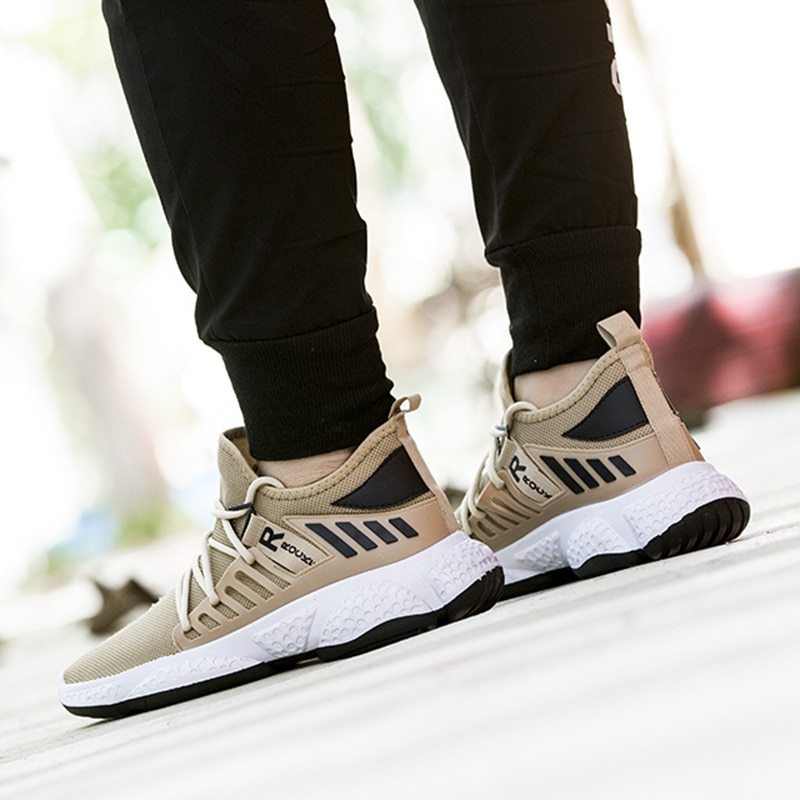 Nam giới Giày chạy bộ nhẹ Thể thao Phòng tập Thể dục Đào tạo Giày thể thao Thoáng khí Chống trượt Đế ngoài Đi bộ men‘s casual sports shoes