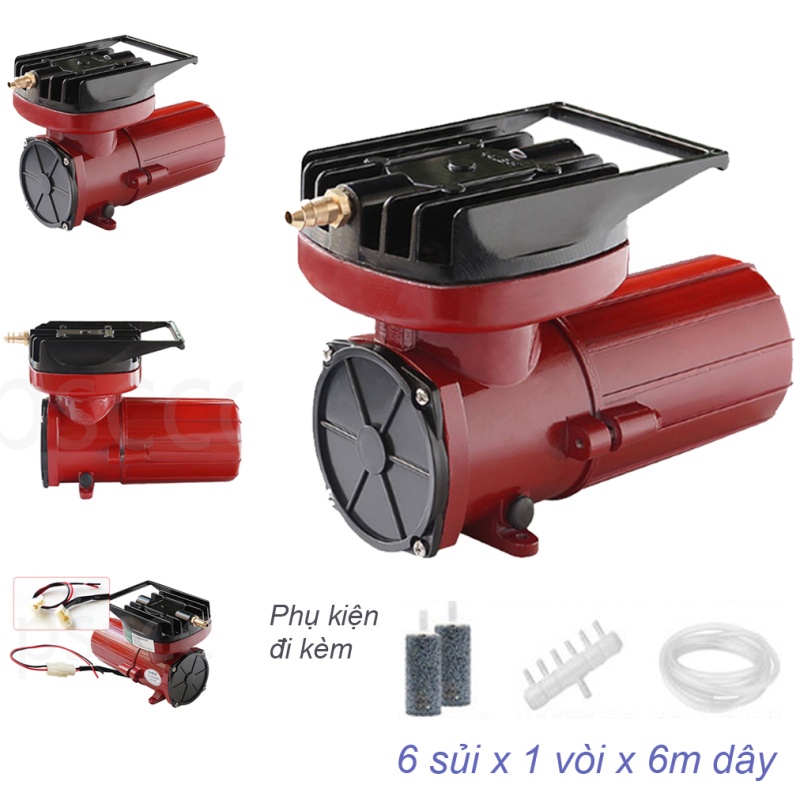 Máy sục sủi thổi khí oxy hồ cá cảnh  ACO-003 công suất 25W MRACO003