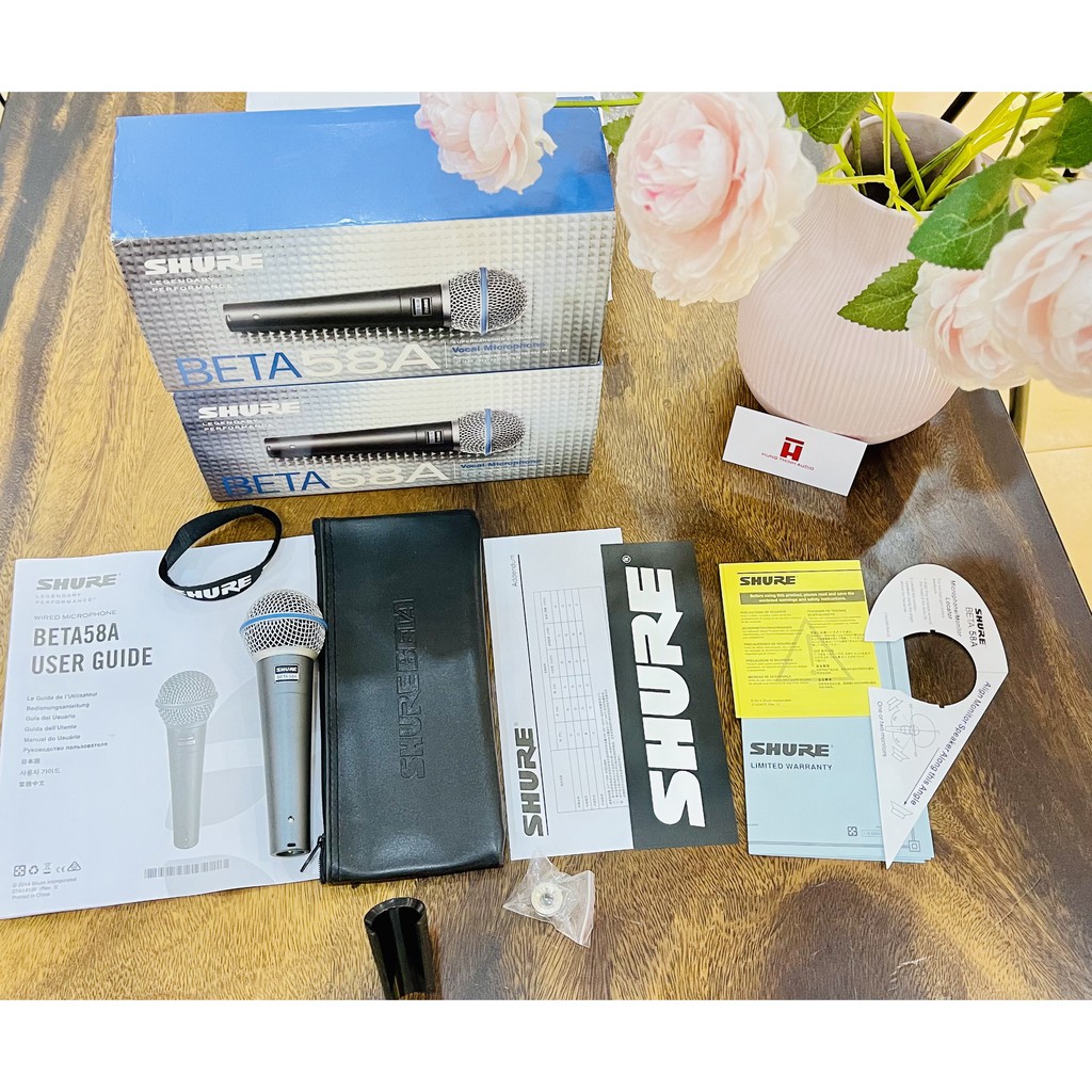 Micro cầm tay chuyên nghiệp có dây SHURE BETA 58A