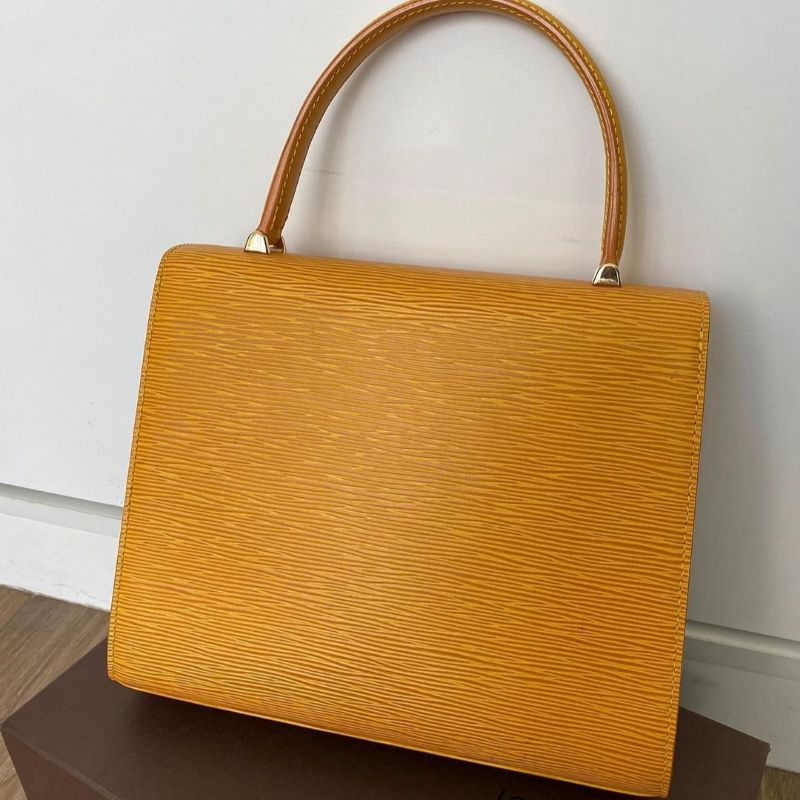 Túi xách Kelly LV da Epi