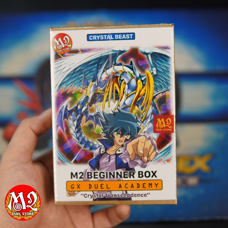 Hộp thẻ bài Yugioh M2 Beginner Box - GX DUEL ACADEMY Deck Speed Duel - Crystal Transcendence