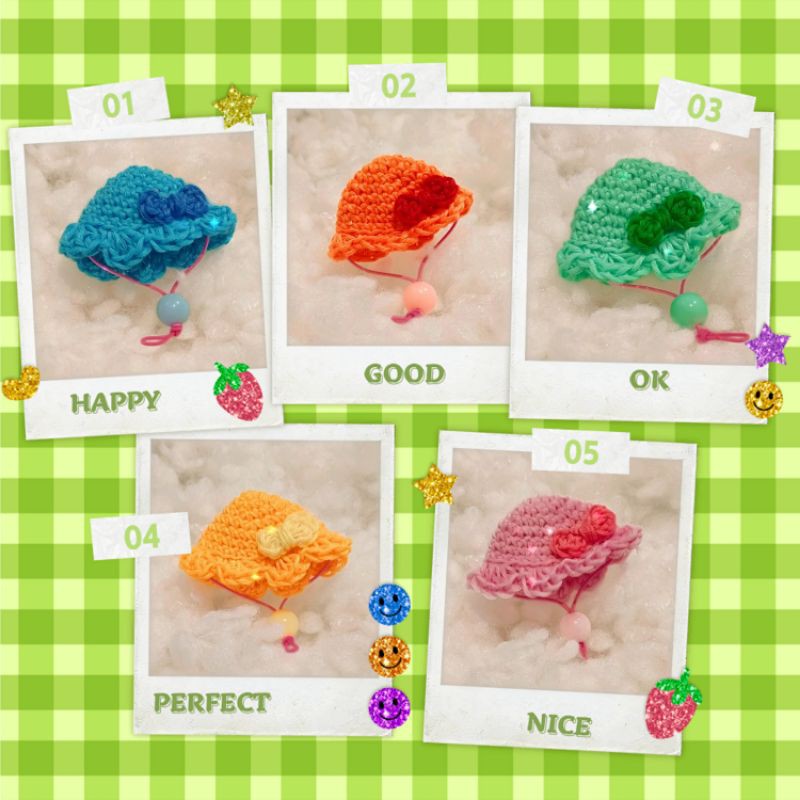 Nón len cho hamster , sóc, bọ,....