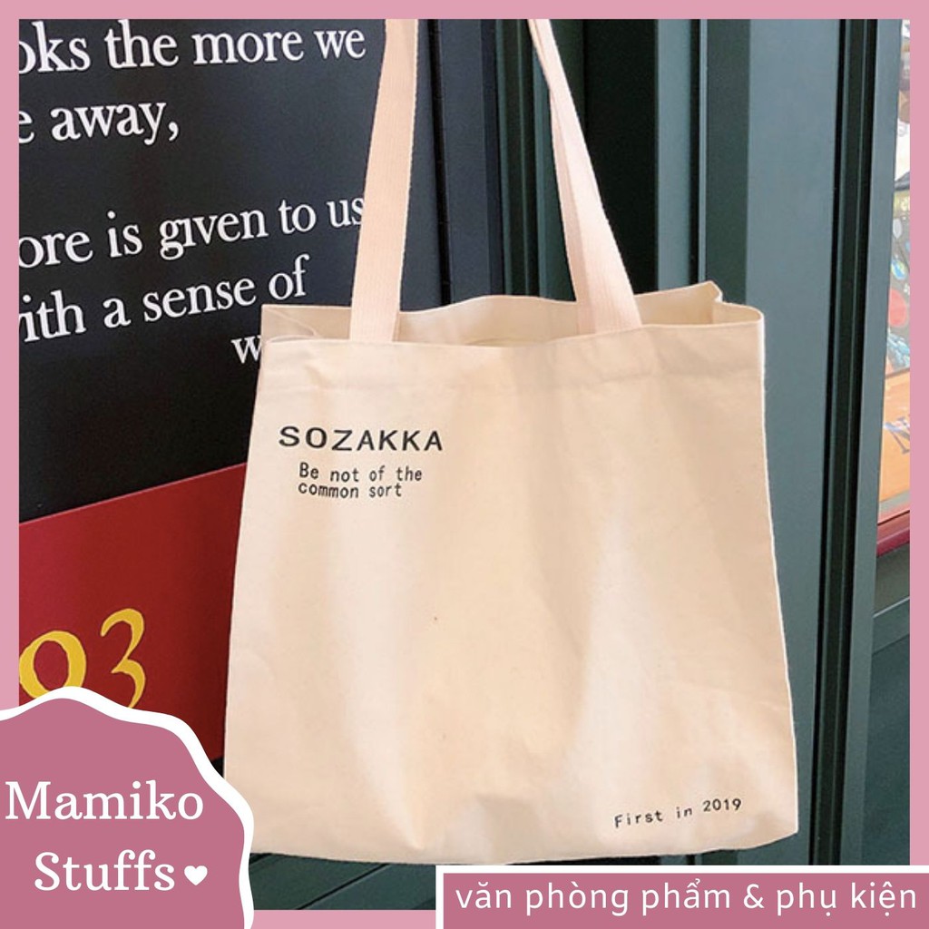 TÚI TOTE SO ZAKKA