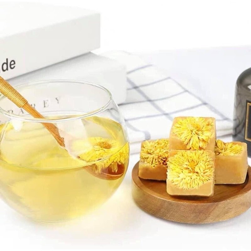 1 Viên Trà Hoa Cúc Đường Phèn Mật Ong Loại 1