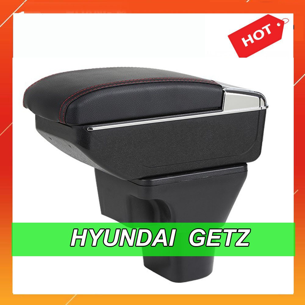 [Getz] - Hộp tỳ tay zin cho xe Hyundai Getz có kèm cổng cắm USB