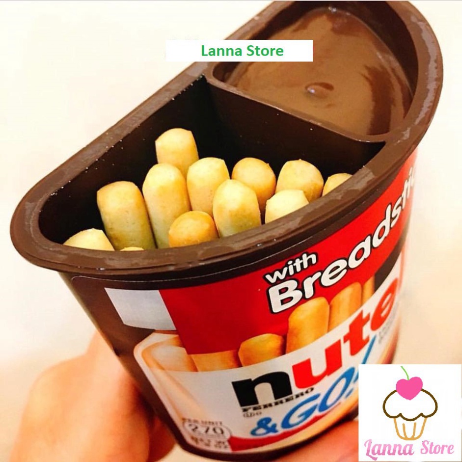 Bánh que chấm Nutella & Go / Dogkar Gida - Mỹ 🇺🇸