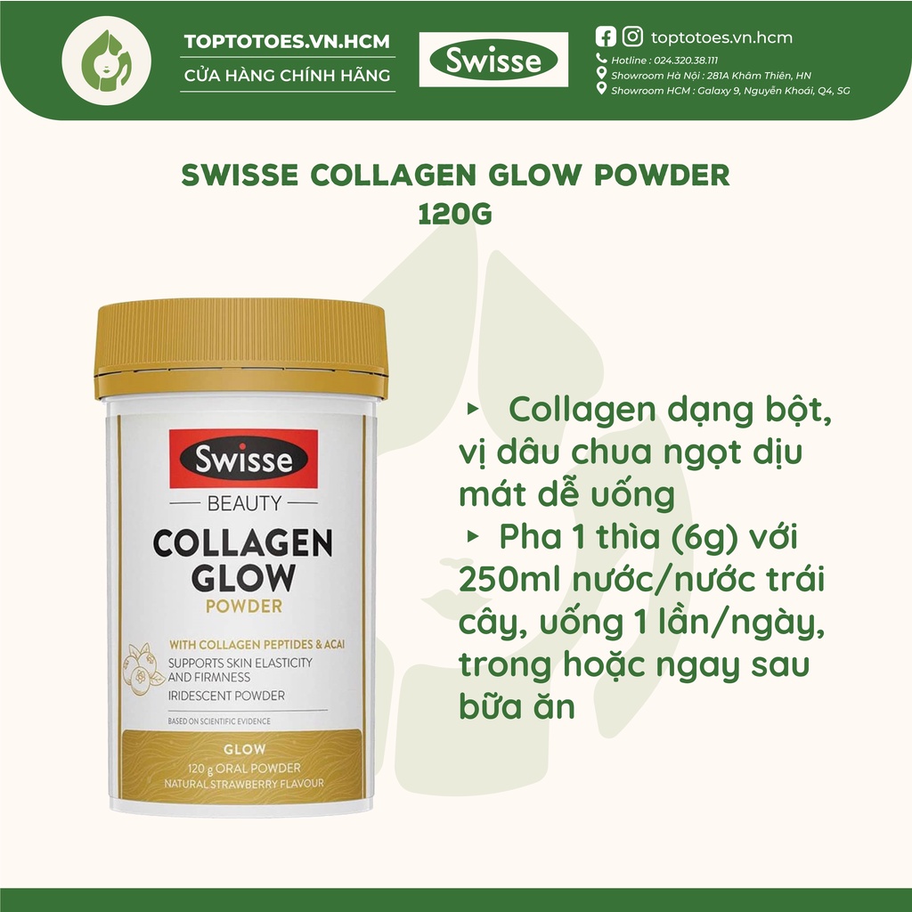 Viên Swisse Collagen Glow