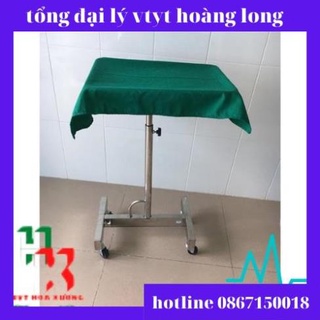 Bàn tít, xe đẩy y tế đựng dụng cụ phẫu thuật, spa làm bằng chất liệu inox