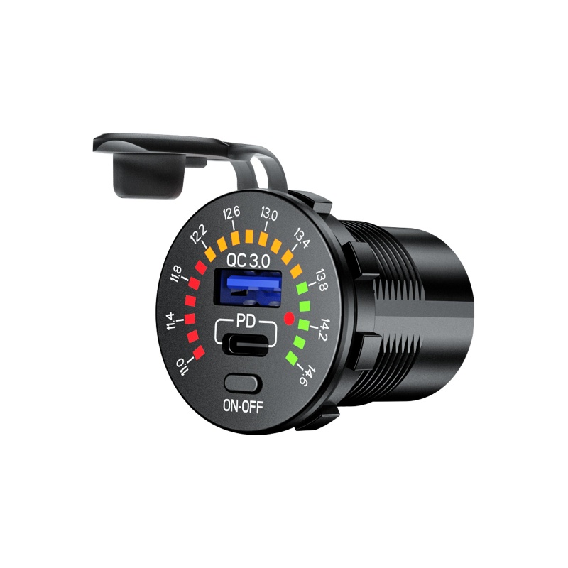 Tẩu Sạc Nhanh 12V Cho Xe Ô Tô