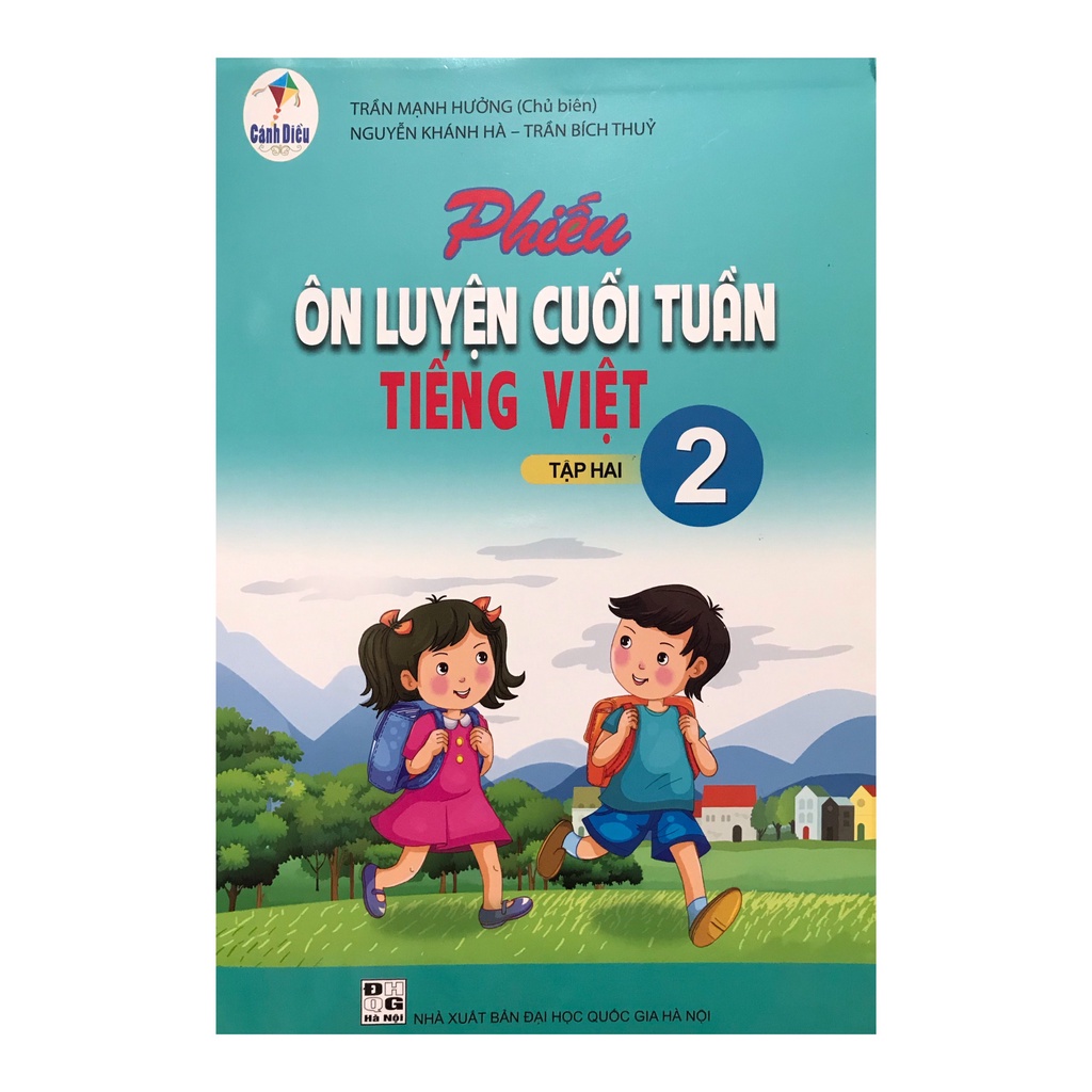 Sách Phiếu ôn luyện cuối tuần tiếng việt lớp 2 tập 2 ( Cánh diều )