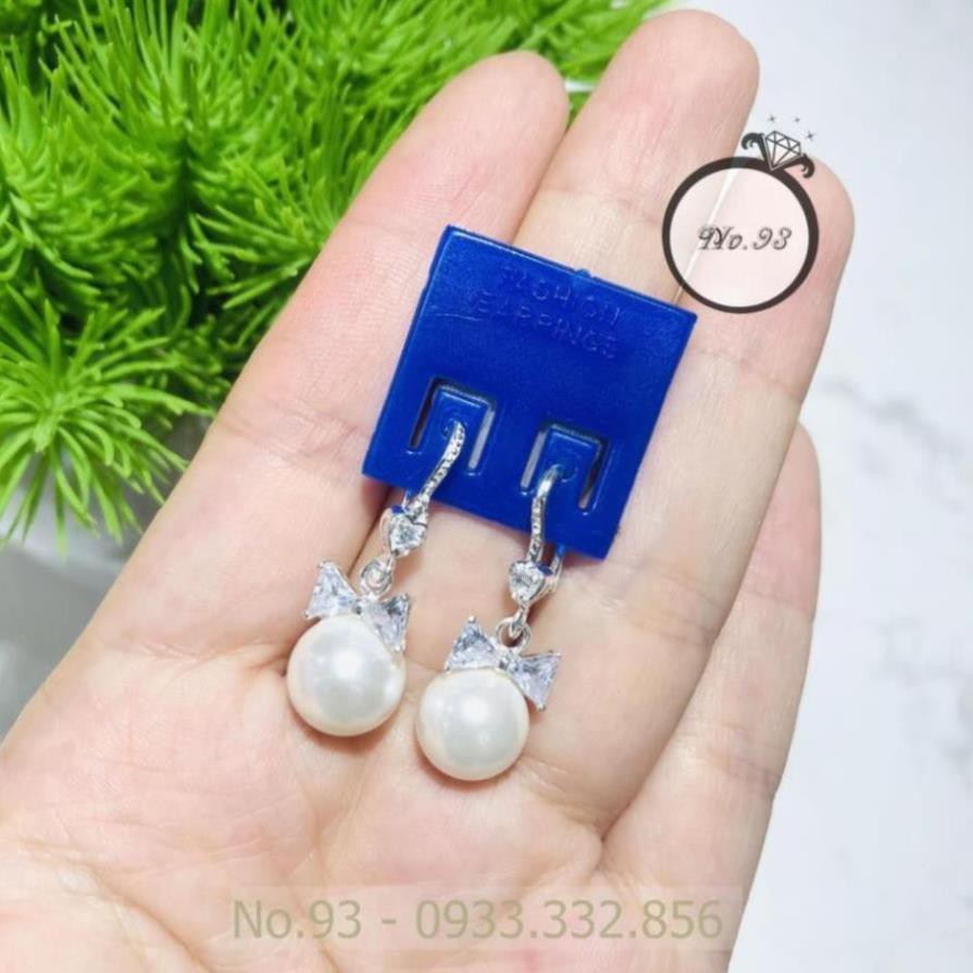 (RẺ VÔ ĐỊCH) BÔNG TAI BẠC DÁNG DÀI CHO NỮ TRANG SỨC CAO CẤP NO.93 HOA TAI ht305 ht306
