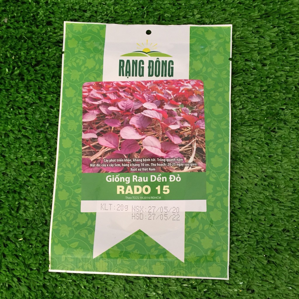 HẠT GIỐNG RAU DỀN ĐỎ DỄ TRỒNG