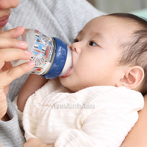Bình sữa Pigeon nội địa Nhật My Precious thủy tinh cổ rộng  80ml 160ml
