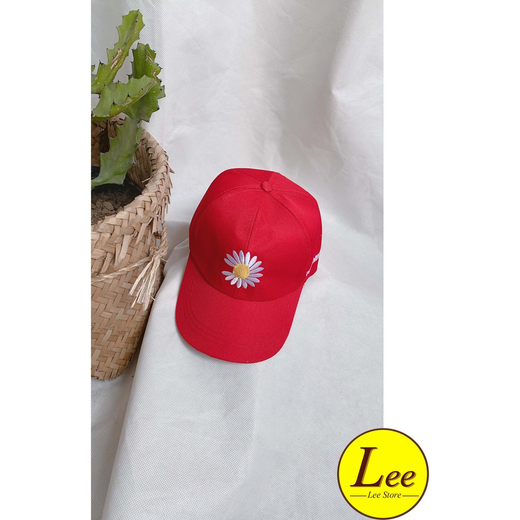 Mũ nón thêu hoa cúc siêu xinh đủ 3 màu-Z005