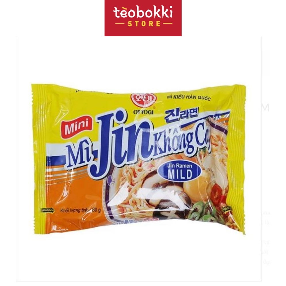 Mì Jin Không Cay Mini Ottogi 80g
