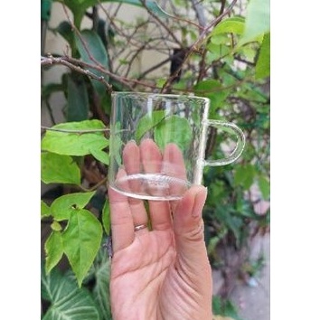 Bộ 6 chén trà thủy tinh hình trụ