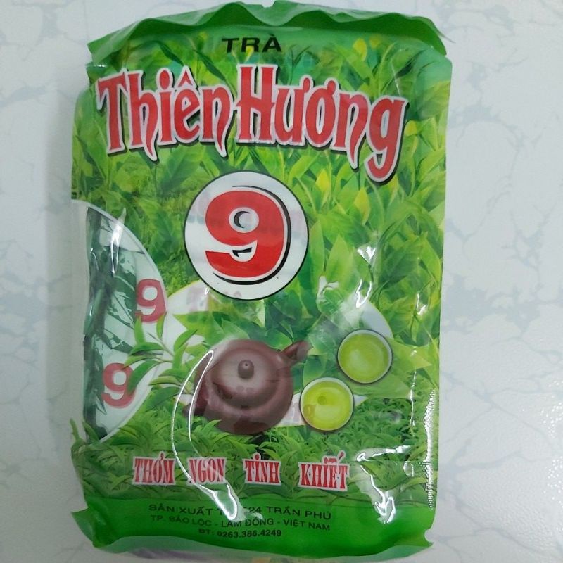 Trà Thiên Hương số 9 lốc 6 gói mẫu mới