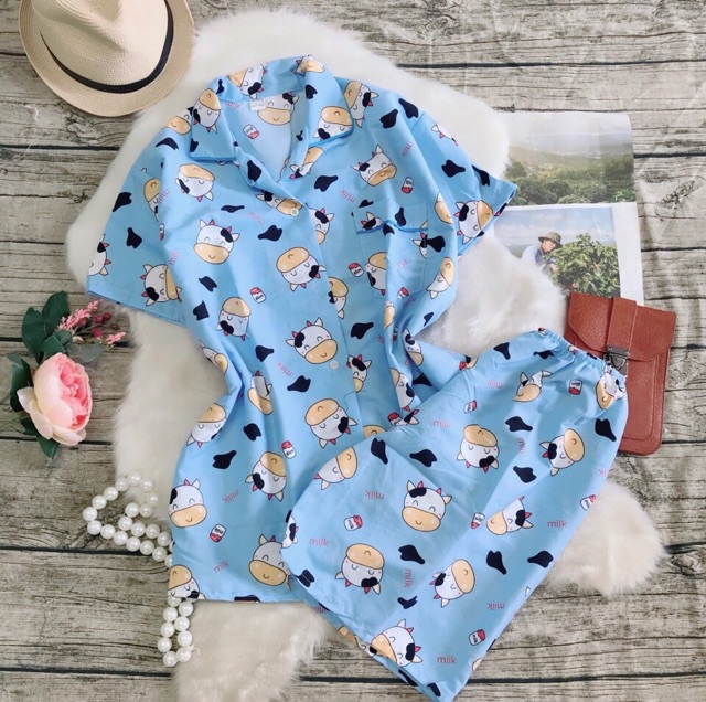 Sét Bộ Pijama Thái Hàng From To Dưới 70kg Về Nhiều Màu Hot