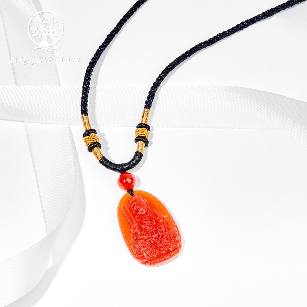 Dây chuyền phật bản mệnh đỏ - NQ Jewelry
