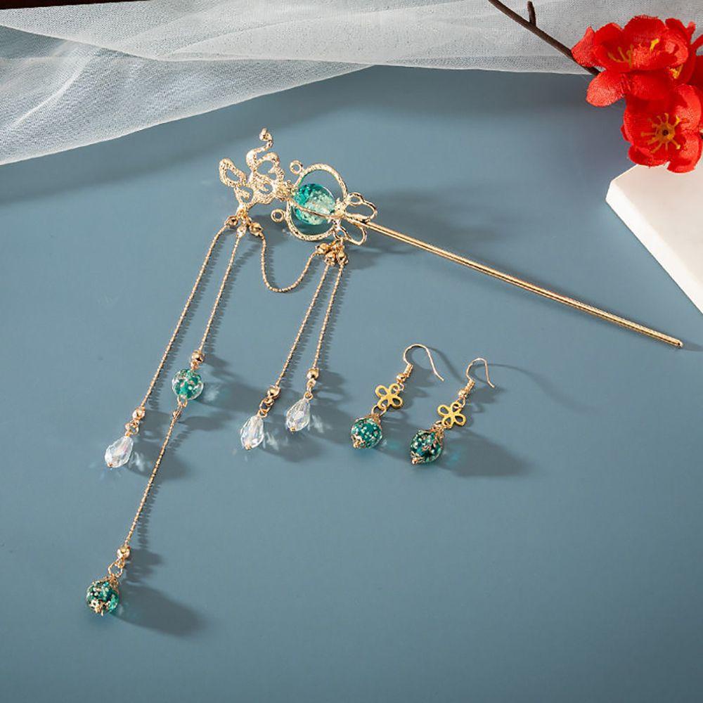 FORBETTER Bông Tai Hợp Kim Hình Giọt Nước Thời Trang Cho Nữ