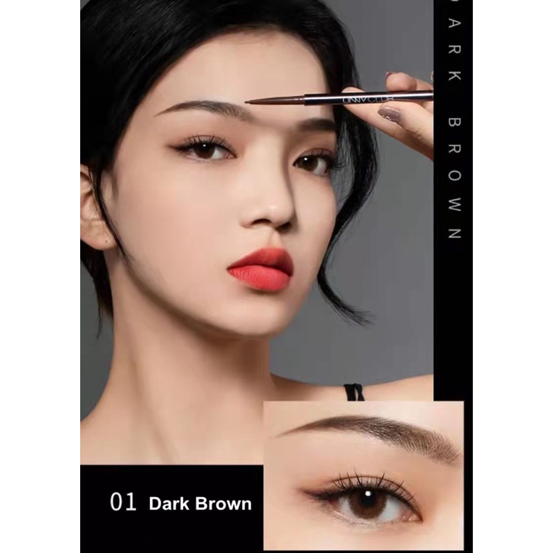 Bút chì kẻ lông mày UNNY CLUB tự nhiên lâu trôi đa năng cao cấp cho nữ