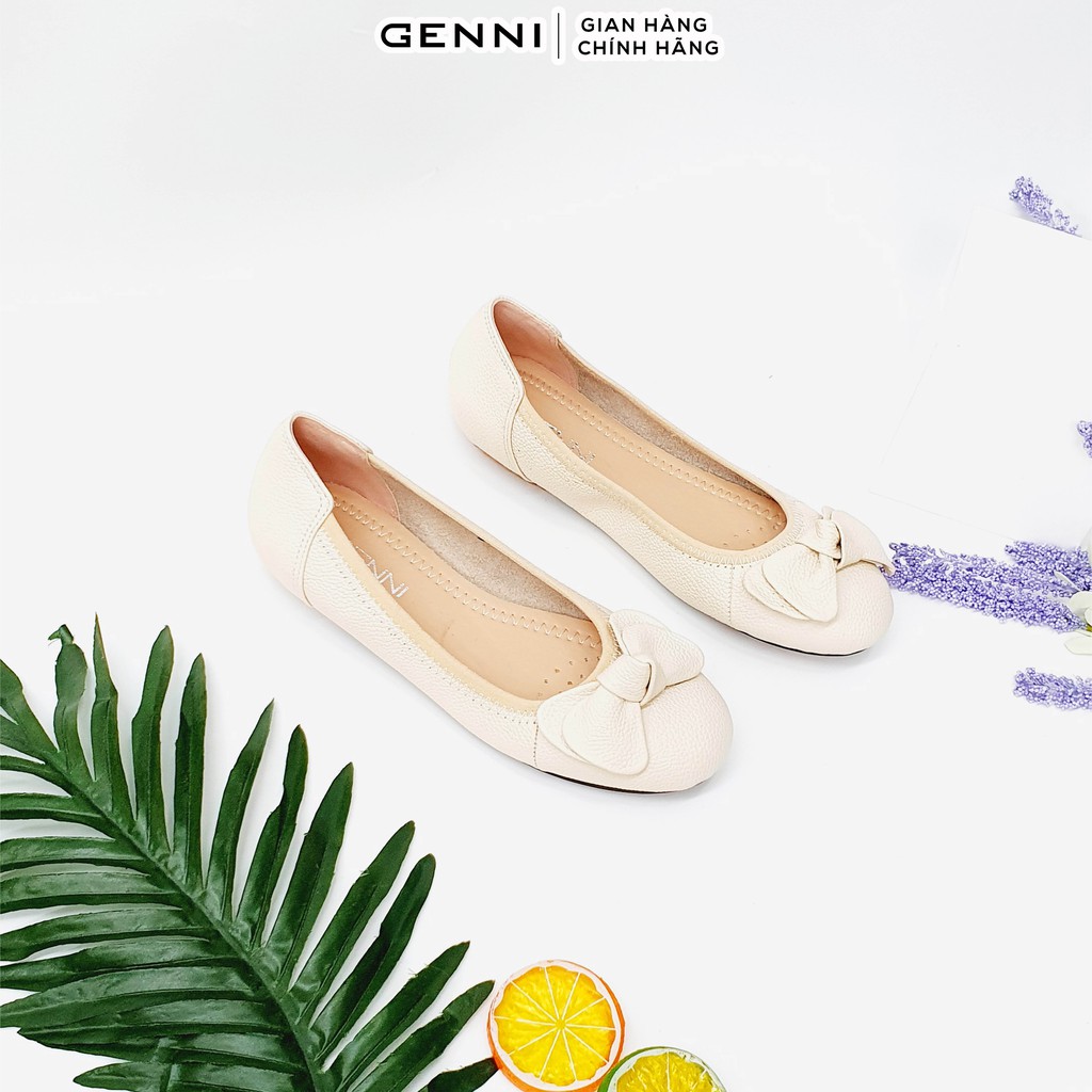 Giày bệt nơ da thật GE474 - Genni | BigBuy360 - bigbuy360.vn