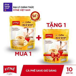 [DATE T10/2021] [MUA 1 TẶNG 1]  Cà phê FITNÈ Save 110g