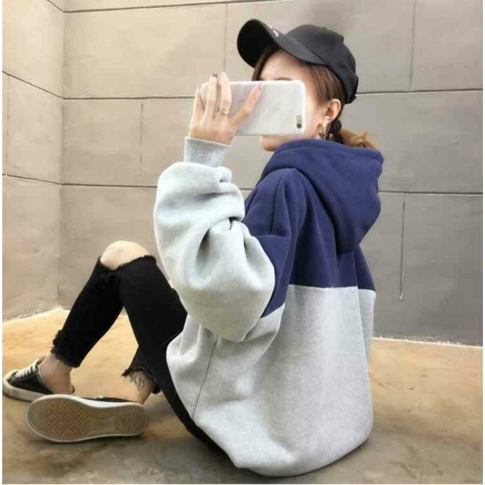 Áo Hoodie Nón Chui Trùm Đầu Nữ Nam Unisex Chất Vải Nỉ Poly Nam Nữ Vbrwont WAH004NO