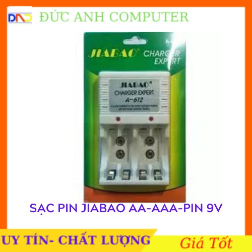 [Mã 2404EL10K giảm 10K đơn 20K] Bộ Sạc Pin Đa Năng Jiabao A-612 (Sạc Pin 2a,3a, Pin 9v)