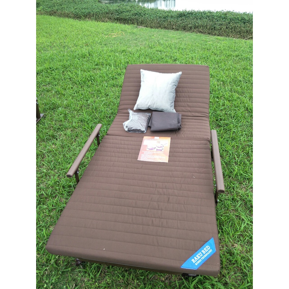 Giường gấp Hàn Quốc RAKU BED rộng 80cm