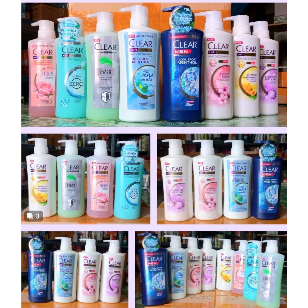 Dầu Gội Clear Thái Lan