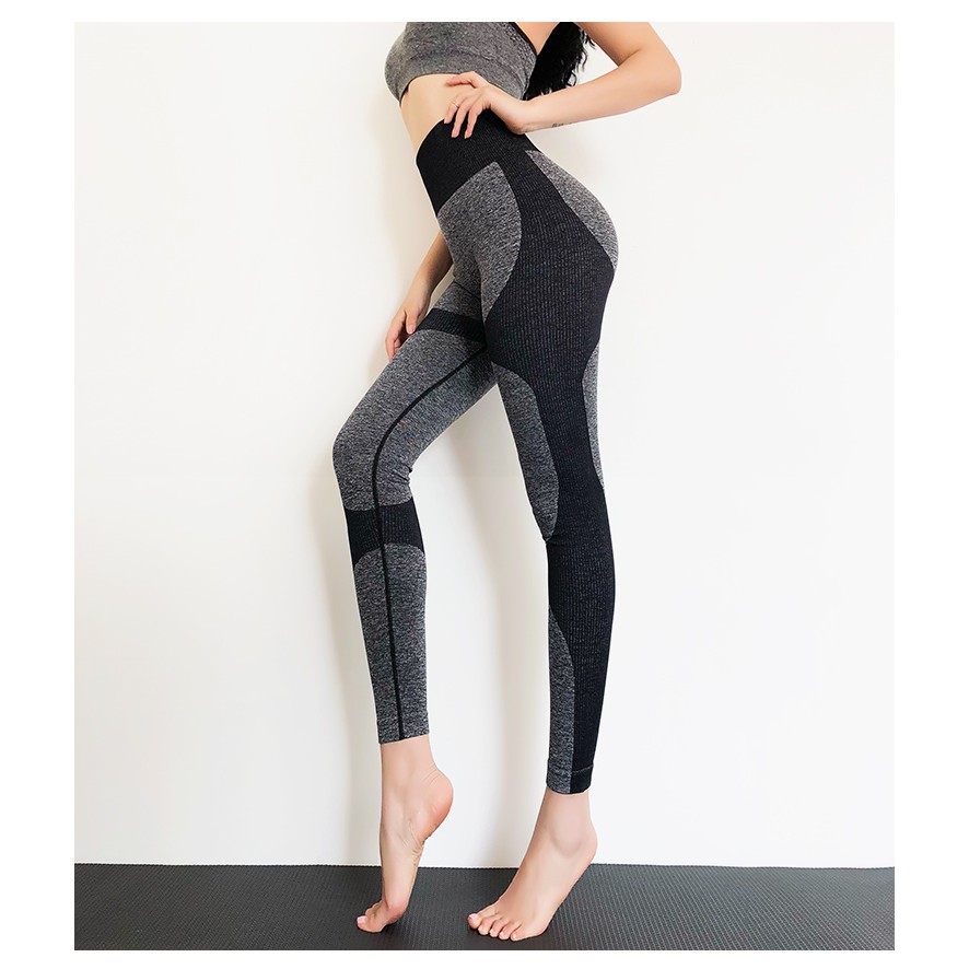 Quần Dài Legging [ DoYou-Even ] Chất Dệt Kim, Tôn Vòng 3 Tập Gym Yoga EvaSport_vn