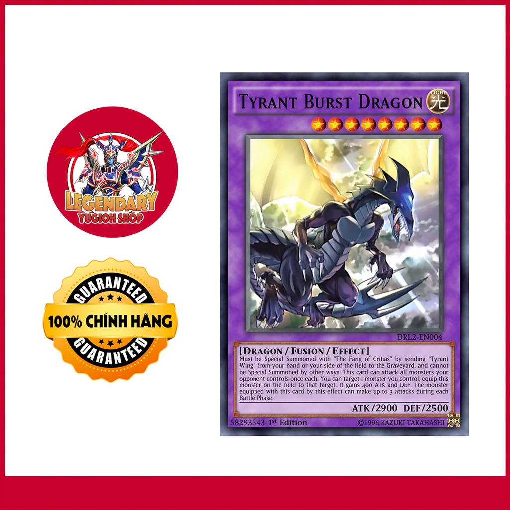 [EN][Thẻ Bài Yugioh Chính Hãng] Tyrant Burst Dragon