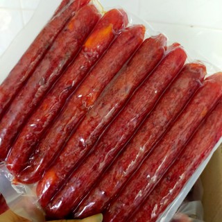 Lạp xưởng tôm trứng muối. Bịt 500g